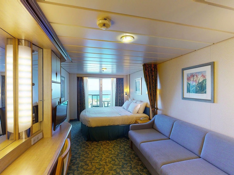 Spacious Ocean View Balcony